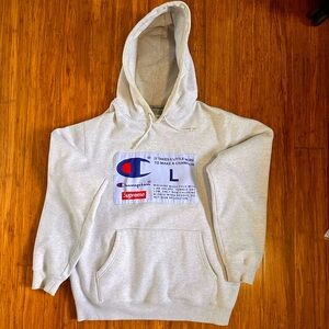 Supreme Champion Label Sweater - Large